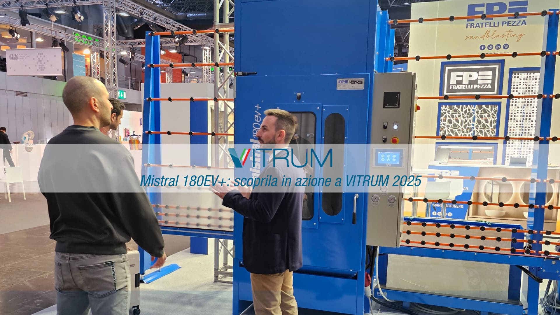 Sabbiatrice automatica VITRUM 2025